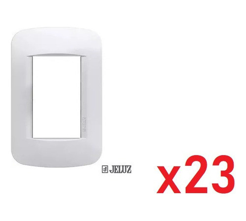 Jeluz Verona Tapa 10 X 5 Blanca 30098/2-x23 Unidades 1