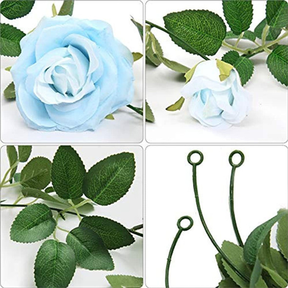 U'artlines - Guirnalda De Vid De Rosas Artificiales, 3 Unida 1