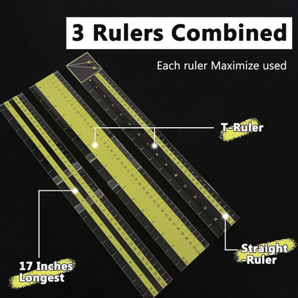 ~ Adicional? Uptthow T-shirt Alignment Ruler Guide Tool To C 1