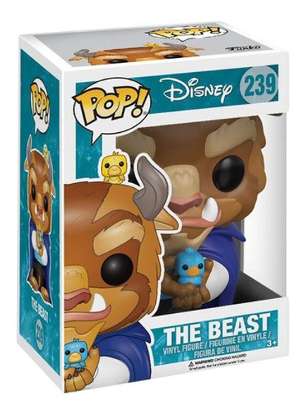 Funko Pop Disney Bestia Winter #239 La Bella Y La Bestia New 1
