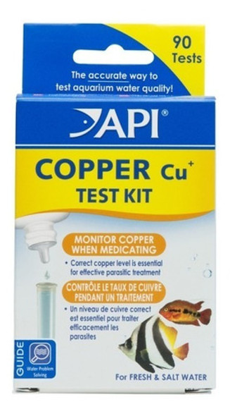 Medidor Test Api Cu  Cobre Premium Acuario Dulce Y Marina 0 Medidor Test Api Cu  Cobre Premium Acuario Dulce Y Marina 0