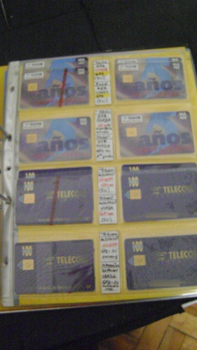 Tarjeta Telefonica Coleccion Telecom Nuevo Logo Usada Gp2 0