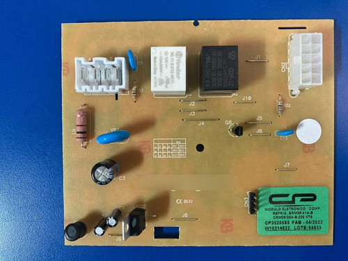 Placa Módulo Geladeira Brastemp Brj49 Bru49 Brm36 220v Cp 1
