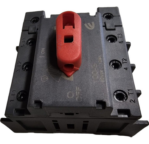 Seccionador Interruptor Bajo Carga 4x125a P/ Riel Din Elibet 1