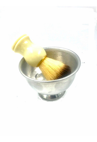 Pincel E Saboeira P/barba  Pincel Importado Muito Macio 1
