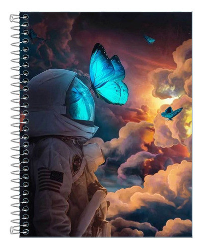 Caderno Personalizado Capa Dura 10 Matérias 160 Folhas. 1