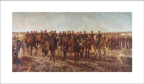 Lamina Fine Art La Conquista Del Desierto Blanes 35x60 Cm 0