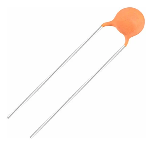 Capacitor Ceramico Disco 0.1uf 100nf 50v 104 5mm Pack X100 0