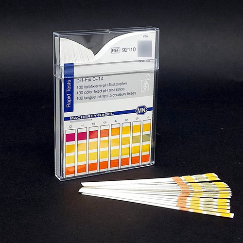 Combo 500 Tiras Papel Indicador Ph 0-14 Suco Vinho Cerveja 1