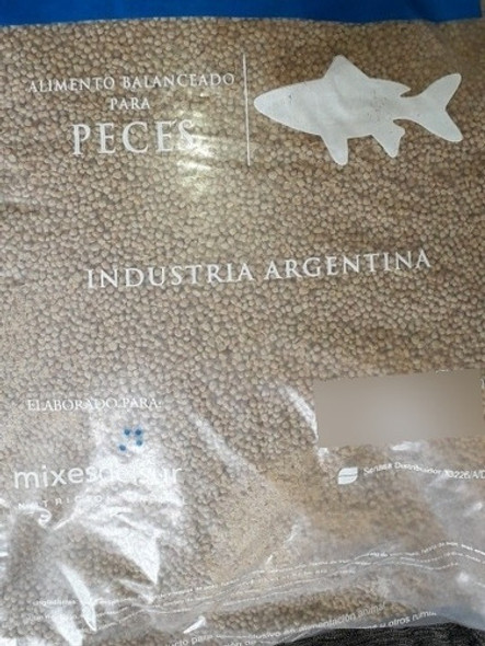 Alimento Carpas Koi De 3 Mm Bolsa X 15 Kg. Flote Envios 1