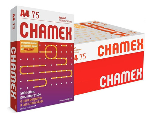 Resma Papel Chamex 500 Folhas 1
