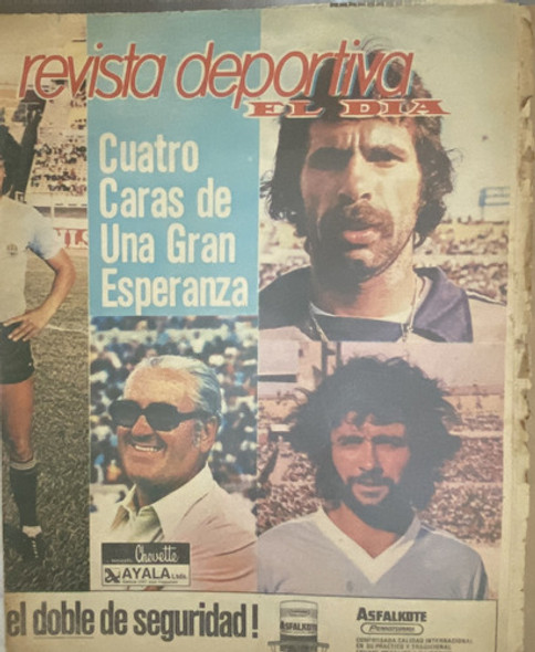 Revista Deportiva 173 El Día, Mundialito 1980,  F1 Ej3 0