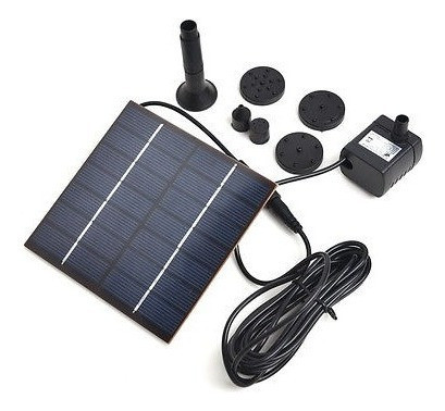 Tapa Agua Bomba 1.2w Power Panel Kit Fuente Piscina Jardín E 1
