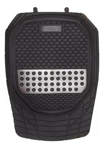 Juego Alfombra Universal 4 Piezas - Negro/carbono - 0