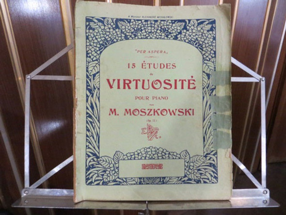 15 Etudes De Virtuosite Para Piano, M. Moszkowski Op. 72 0