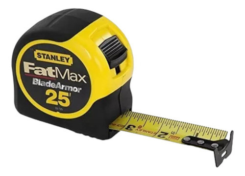 Cinta Metrica Stanley Fatmax 33-725 25' Ft Profesional Usa.- 1