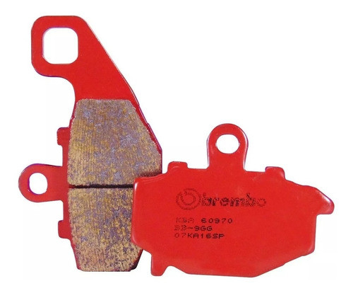 Pastillas Freno Trasero Kawasaki Ninja Ex 650 06-16 0