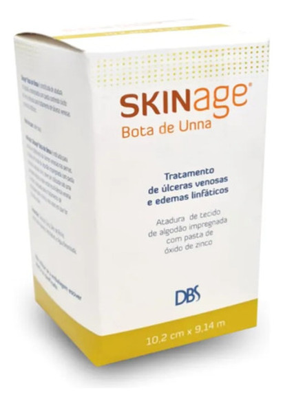 Atadura Bota De Unna Skinage C/ Óxido De Zinco - 6 Unidades 1