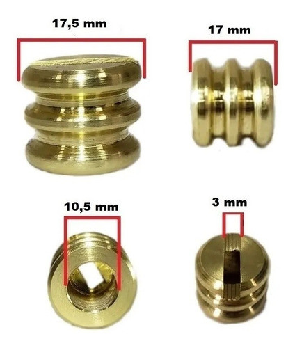 6 Peças Cutelaria Botão Polido, Imitação Cabo Tatu Curvo 1