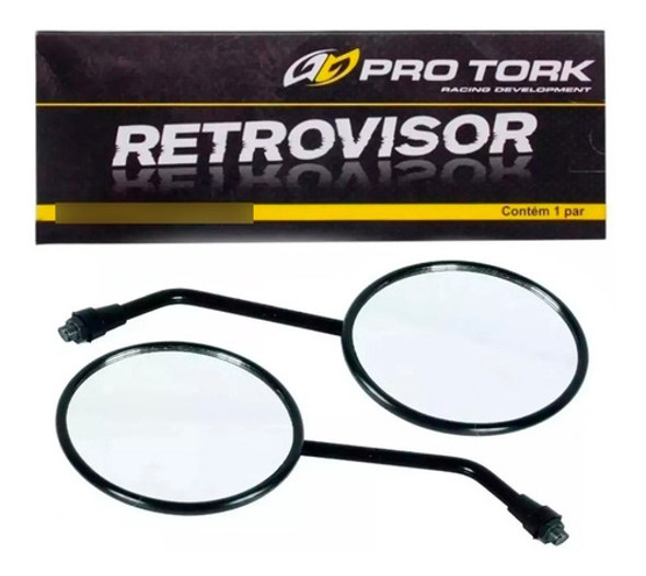 Espejos Honda Biz 125 Bros 150 Par Redondos Pro Tork Ryd 1