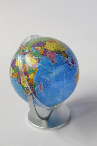 Globo Terraqueo B/plastico Politico 14cm. Multigiro 1
