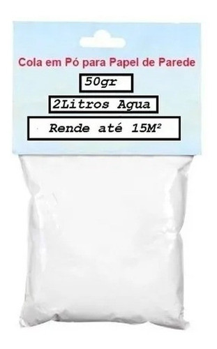 Cola Para Papel Parede 20g Especal Rolos 0