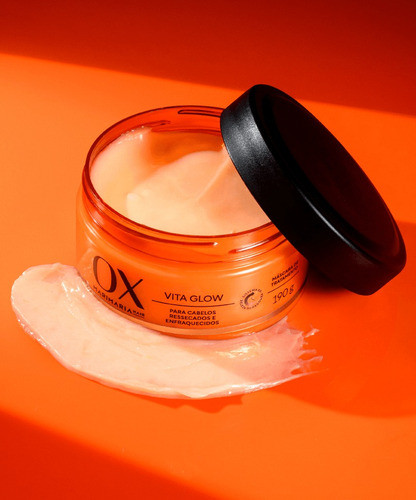 Máscara De Tratamento Vita Glow Ox Mari Maria Hair Hidrata 1