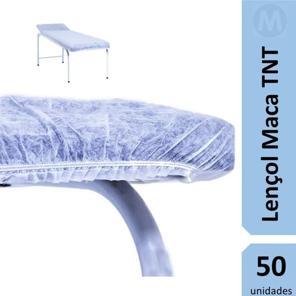 50 Lencol Decartavel Em Tnt Para Clinica E Maca 2,00x0,90cm 1