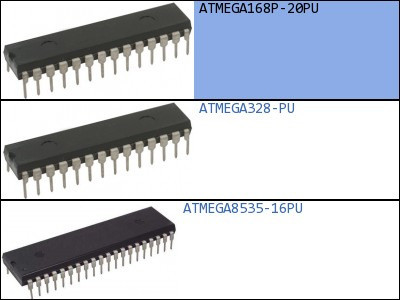 Atmega168p-20pu Atmel Microcontrolador Arduino Atmega168 1