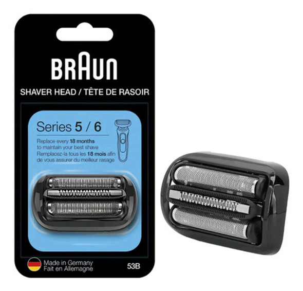 53b Series 5 & 6 Reemplazo Head Cassette Foil Cutter Braun 0 53b Series 5 & 6 Reemplazo Head Cassette Foil Cutter Braun 0