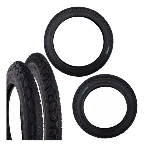 Kit Cubiertas Moto Delantera Trasera Corven Mirage 110 0