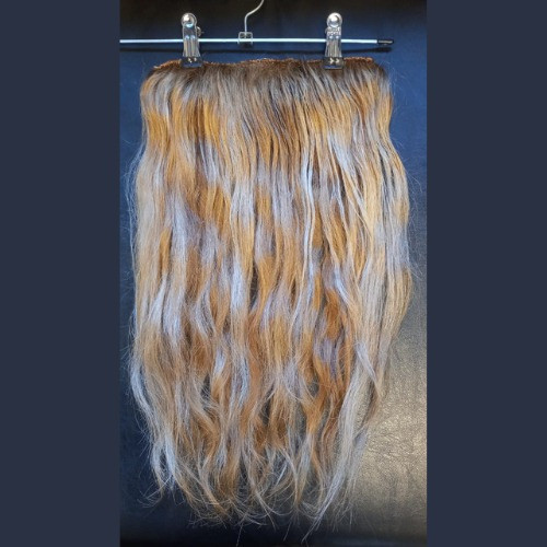 Cortina De Cabello Rubio Con Reflejos 1