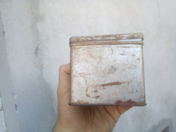 Antigua Lata Vacia Otra Ringlaufer 10,2 X 8 X 7,3 Alto 1