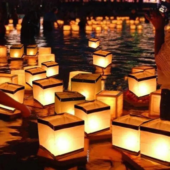20 Peças De Decoração De Lago, Lanternas De Água, Velas De 1 0