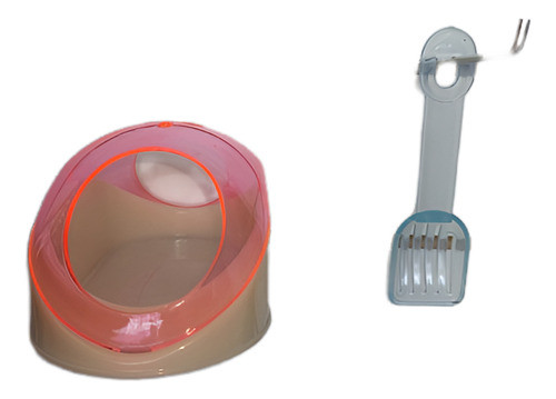 Sanitario Plástico Para Hámster + Pala 0