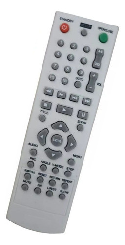 Controle Remoto Repõe Dvd Kp-d120 Rca S/usb Ripping Knup 0