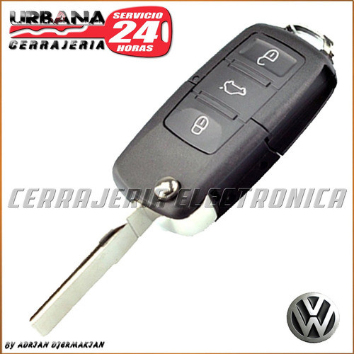 Carcasa Llave Volkswagen Vento Codificada Cerrajeria Urbana 0