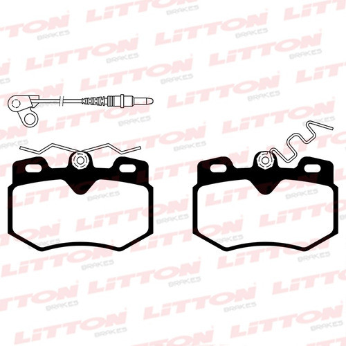 Pastilla De Freno Litton Brakes Peugeot 309 Mod. 90/94 0