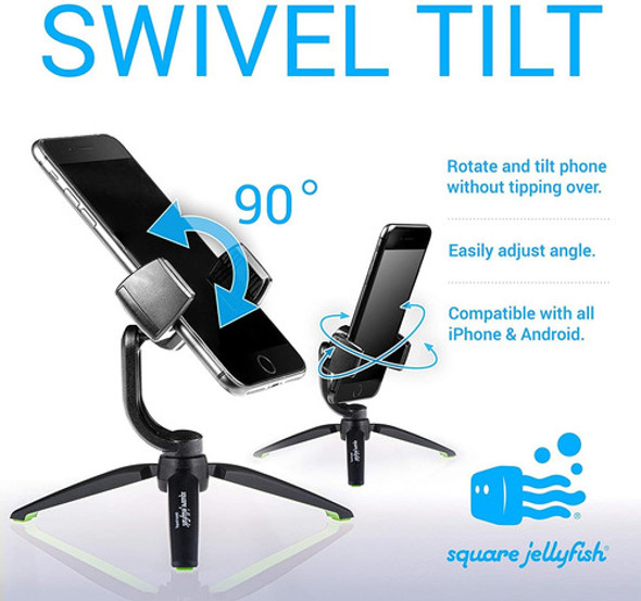 Soporte De Trípode Profesional De iPhone / Android  (negro) 1