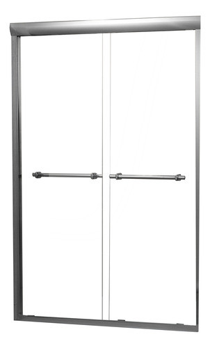 Mampara De Baño Línea Duet Corrediza 1300mm X 1900mm 0