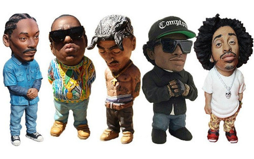 Muñeco Rapero Musica Figura Rap Snoop Dogg Hip Hop Coleccion 0