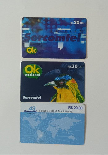 Cartão Telefônico Pré-pago. Lote 607. Pasta 36. 0