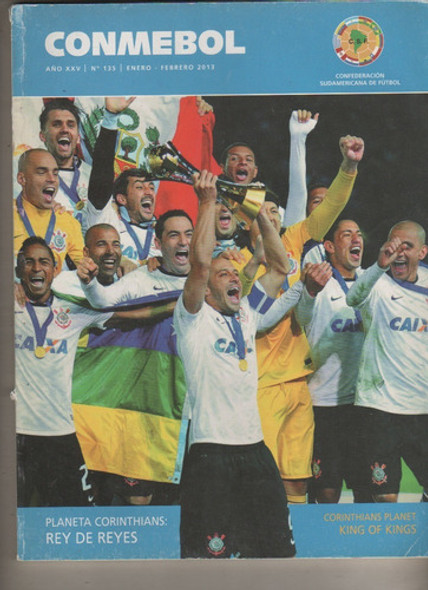Revista Conmebol * Corinthias Campeon Mundial 2012 - Nº 135 0