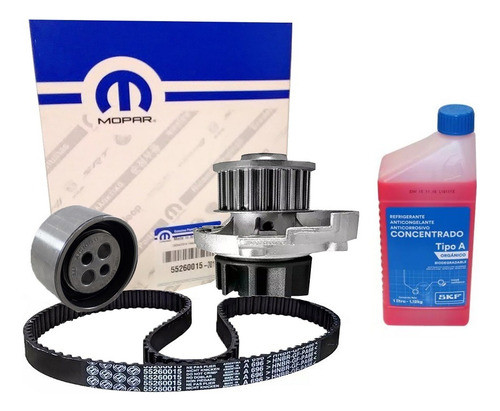 Kit Distribucion Fiat Idea 1.4 1.3 8v Con Bomba + Refrig 0