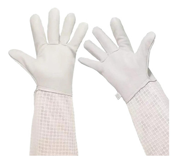 Luva De Apicultura Protetora Anti Ferrão Suprimentos 1