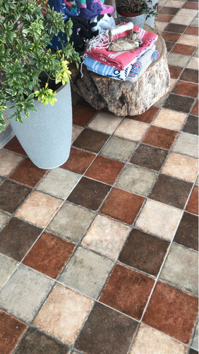 Ceramica Piso Exterior Colonial 50x50 Ceramicarte =) 1