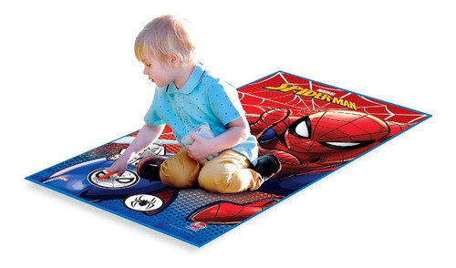Tapete Infantil Homem Aranha Spider Man 140x68 Cm 0