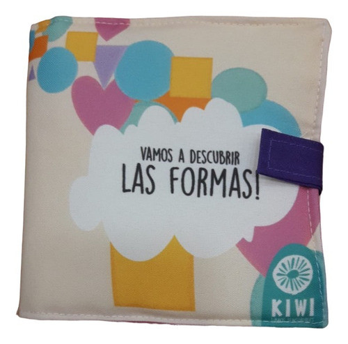 Libro Actividades Infantil Tela Descubrir Formas Quiet Book 0