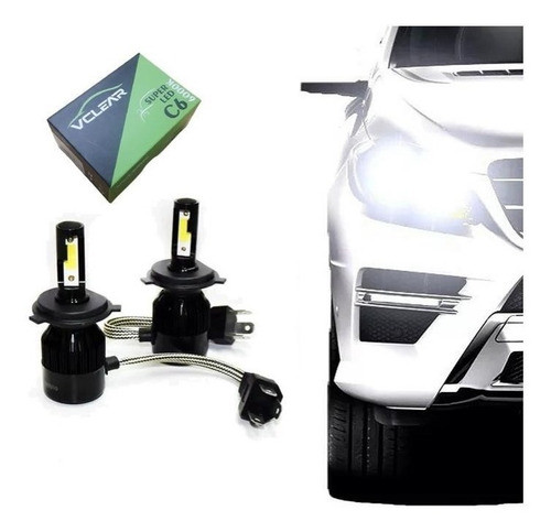 Par De Lâmpada Super Led H3 6000k 12v 3.000 Lm 0