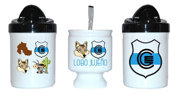 Set: Yerbera + Mate + Azucarera - Gimnasia Jujuy 0